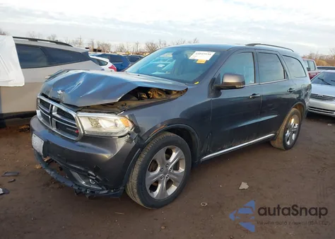 2015 Dodge Durango Limited z USA, uszkodzony, nr VIN 1C4RDHDG4FC222792